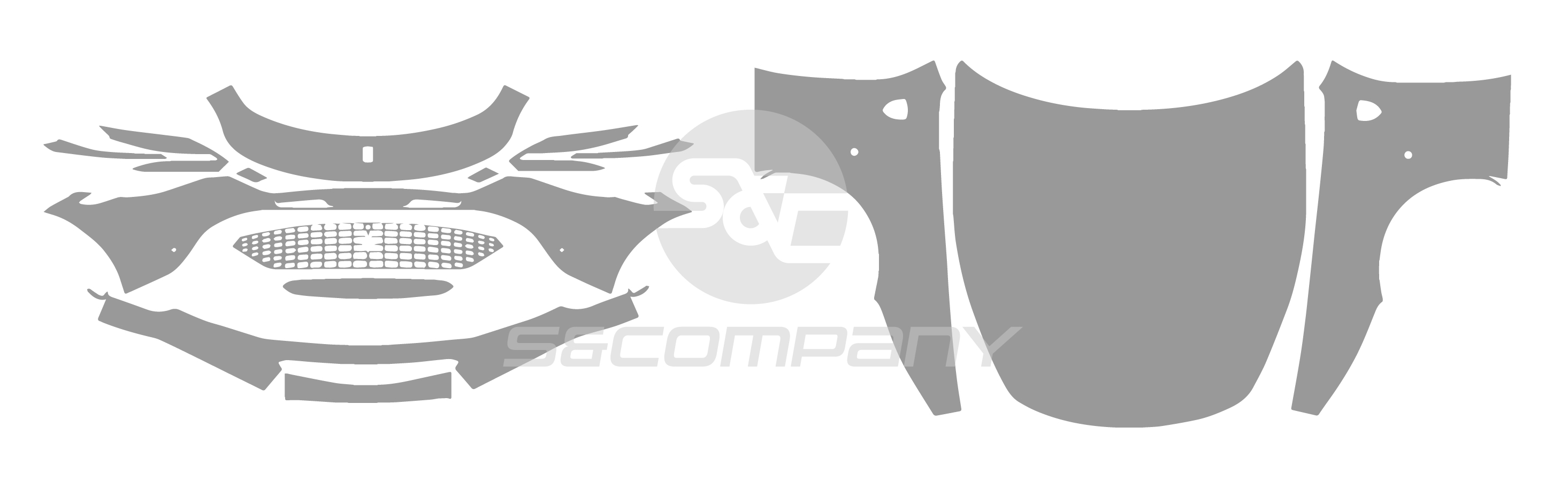 Front Full Cover SET (with carbon package)