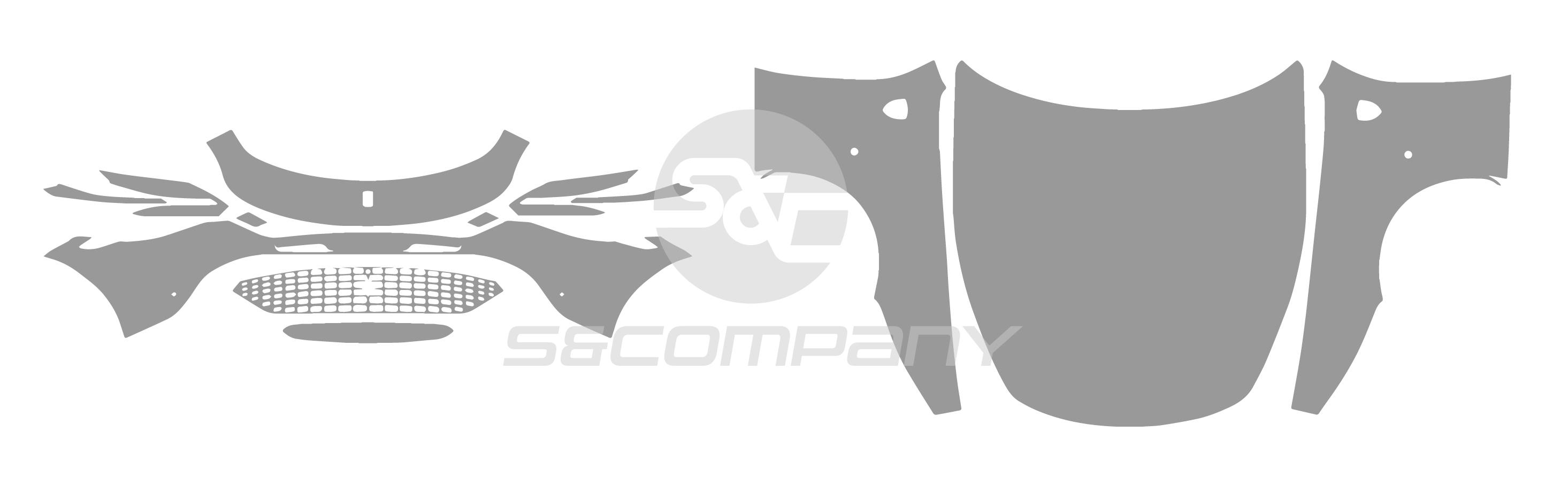 Front Full Cover SET (without carbon package)