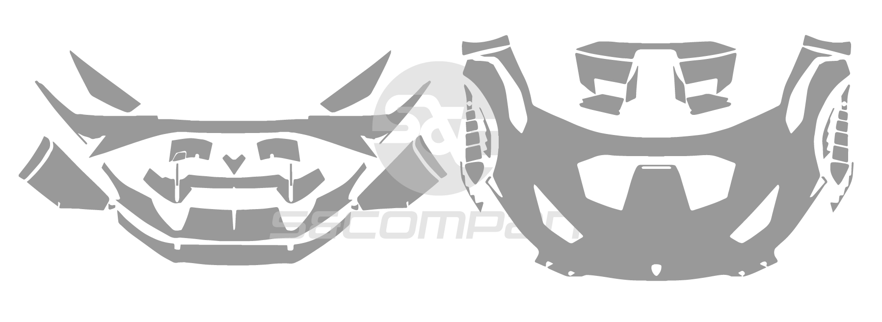 Front Full Cover Set (Hood Separate)