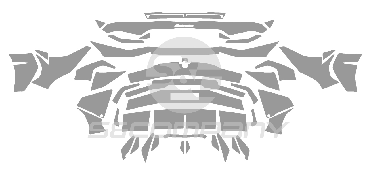 Rear Bumper (with Diffuser)