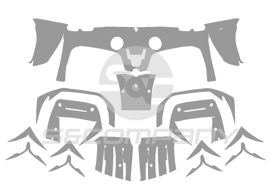 Rear Bumper (with Diffuser)