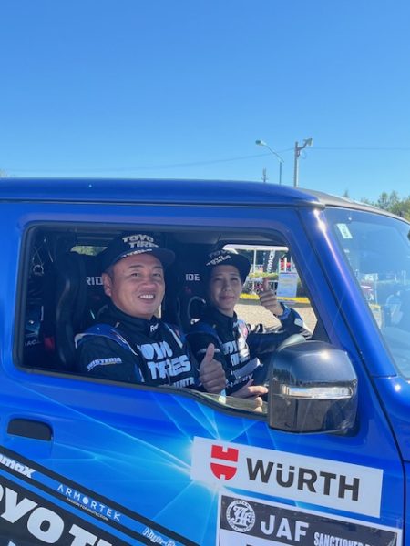 藤野選手と玉城選手